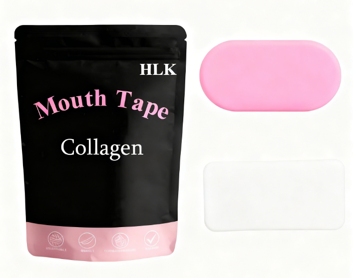 Cinta bucal de silicona nutritiva 6 en 1 HLK — Con vitamina, aloe, COQ10 y colágeno