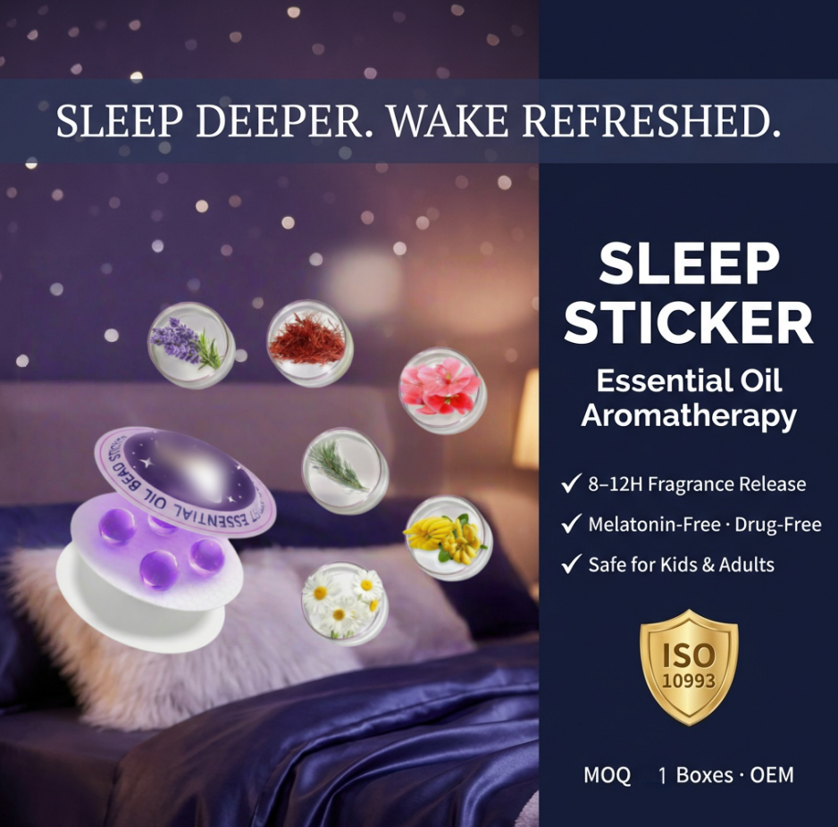 Natural Essential Oil Sleep Patch | Advanced Sleep & Sensory Wellness Solution