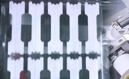 Nasal strips production line