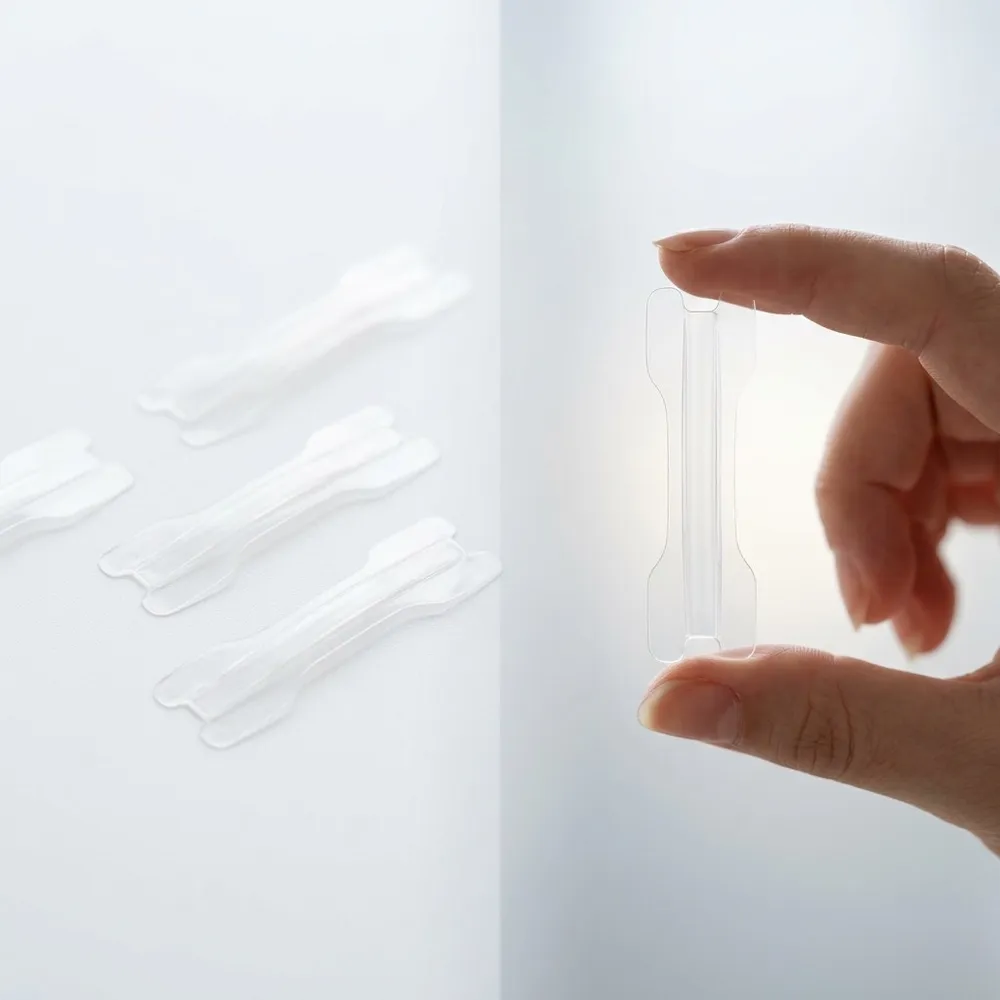 Hersteller für individuell gefertigte transparente Nasenstreifen — OEM unsichtbares klares PE-Atem-Nasenband, Großhandel | HLK