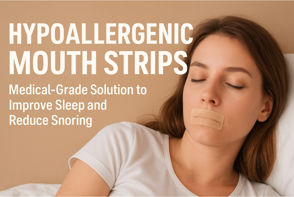 Why Hypoallergenic Mouth tapes Are Revolutionizing Sleep