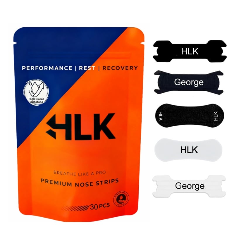 Cinta nasal para respirar y dormir mejor, hipoalergénica, suave y segura, alivio inmediato, patrón colorido y divertido personalizado HLK