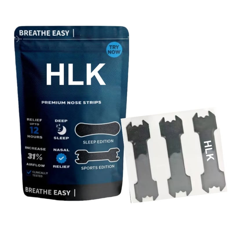 Tiras nasales para dormir, impermeables, respiración, antirronquidos, tiras nasales Nasal Strips, novedad, fabricante HLK 4