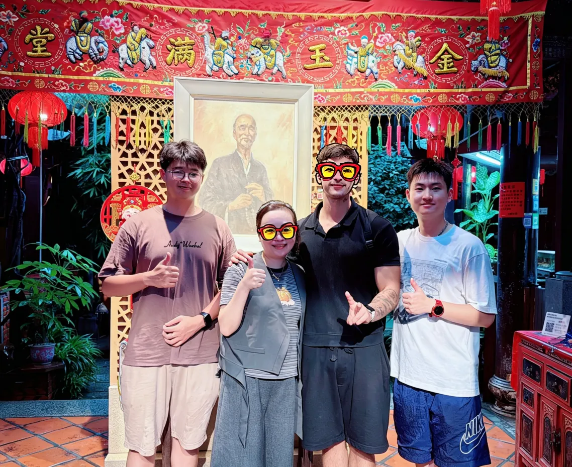 HLK team and Spanish client exploring Fujian on a cultural tour